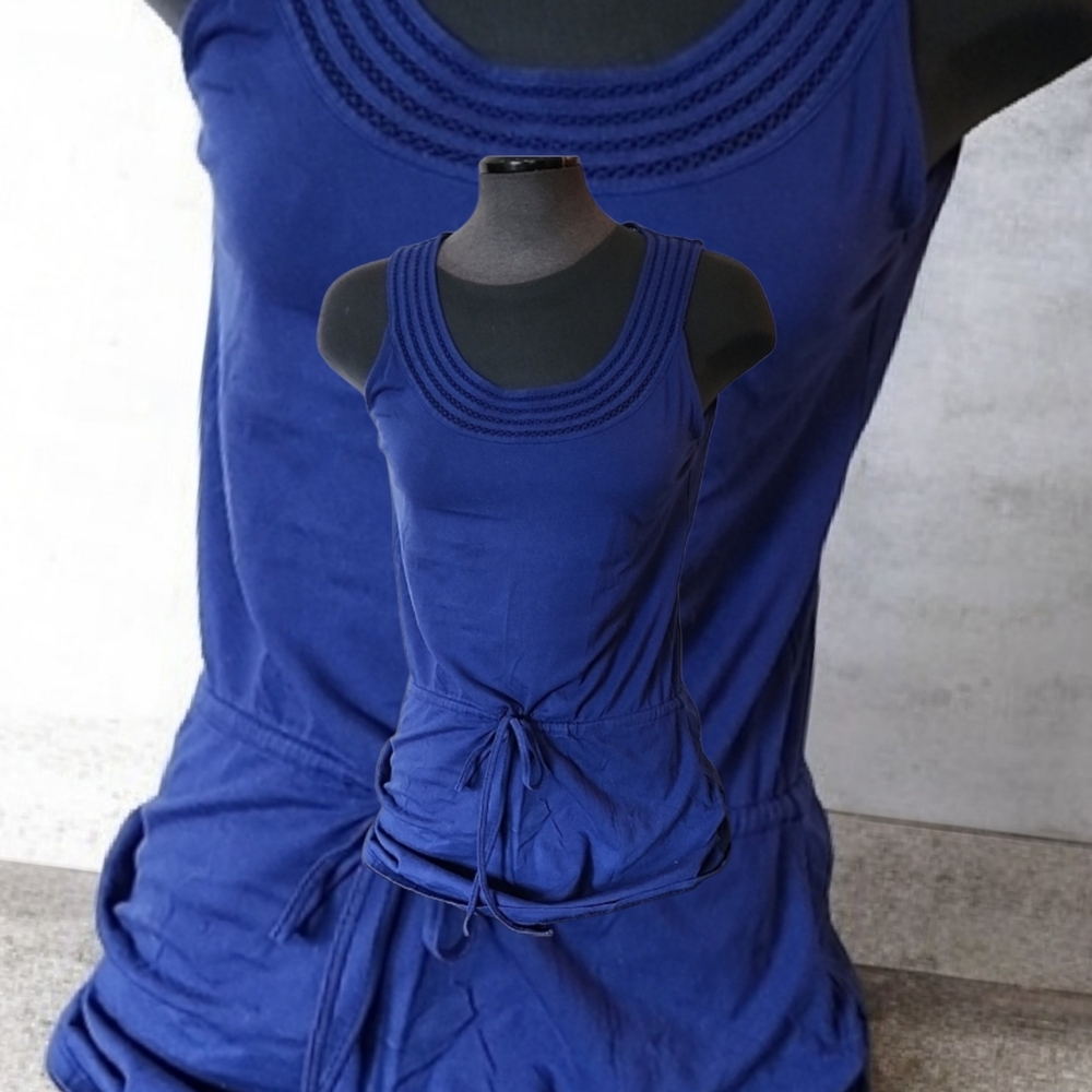 Blue Sleeveless Top